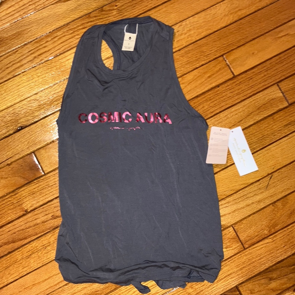 2 for 30 🙌🏻 NWT spiritual gangster cosmic aurora split back tank size small